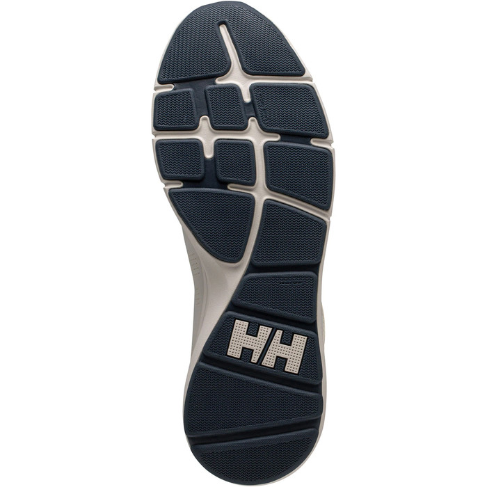 2024 Chaussures De Voile Helly Hansen Ahiga V4 Hydropower 11582 - Blanc Cass / Bleu Orion